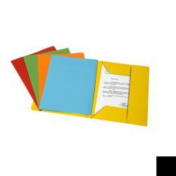 FRASCHINI BRISTOL CARTELLINE 3 LEMBI IN CARTONCINO 250X330MM COL. ROSSO CONF 25 Pz.