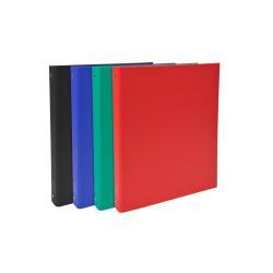 Exacompta - Quaderno ad anelli - larghezza dorsale 40 mm - per A4 - capacità 275 fogli - blu chiaro