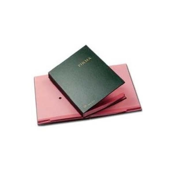FRASCHINI LIBRO FIRMA 14 INTERCALARI IN DERMOIDE 240X340 mm COL. VERDE