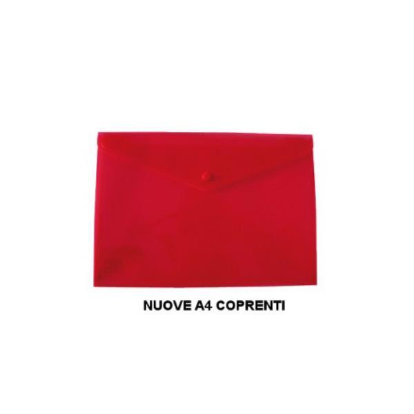 Plastidea - Cartelletta portadocumenti - per A4 - colori assortiti (pacchetto di 10)