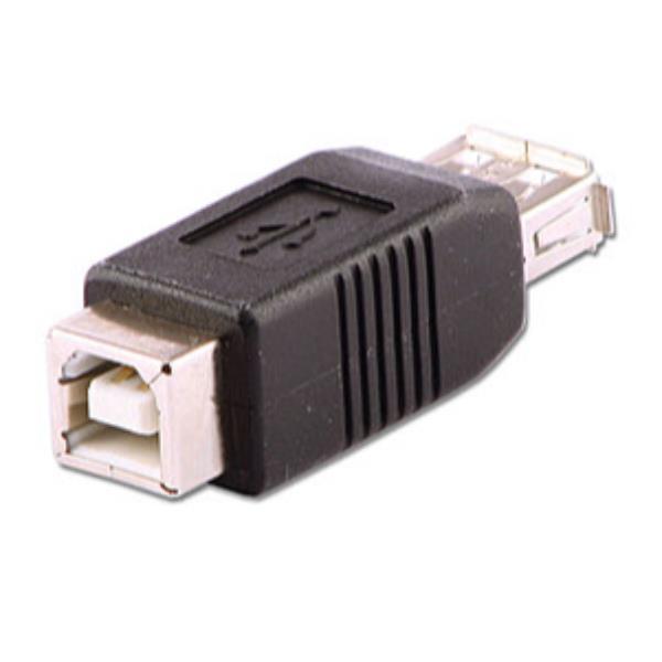 Lindy USB Adapter - Adattatore USB - USB (F) a USB Tipo B (F) - USB 2.0 - nero