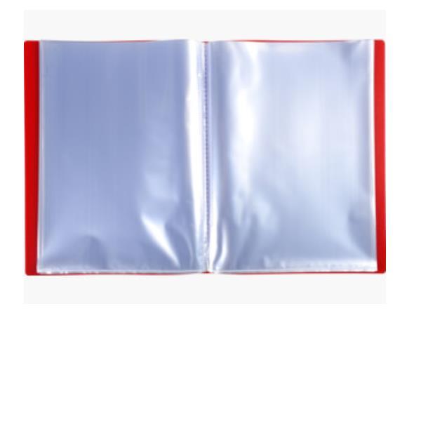 Exacompta - Porta listini - 30 compartimenti - per A4 - rosso opaco