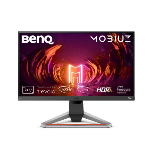 BenQ Mobiuz EX2710S - Monitor a LED - 27" - 1920 x 1080 Full HD (1080p) @ 165 Hz - IPS - 400 cd/m² - 1000:1 - HDR10 - 1 ms - 2xHDMI, DisplayPort - altoparlanti - grigio scuro