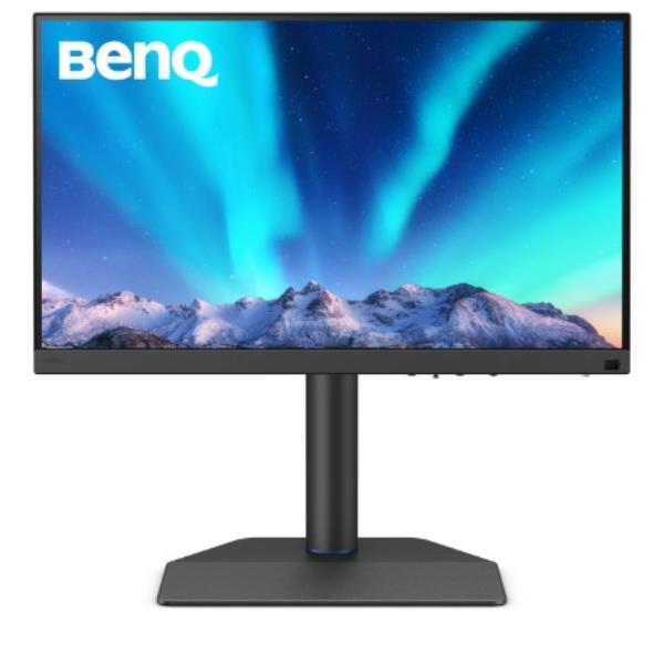 BenQ PhotoVue SW272Q - SW Series - monitor a LED - 27" - 2560 x 1440 QHD @ 60 Hz - IPS - 300 cd/m² - 1000:1 - HDR10 - 5 ms - 2xHDMI, DisplayPort, USB-C - grigio