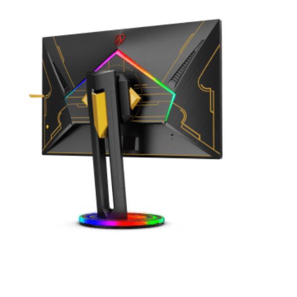 AOC Gaming AG275QXL - League of Legends Edition - AGON Series - monitor a LED - gaming - 27" - 2560 x 1440 QHD @ 165 Hz - IPS - 400 cd/m² - 1000:1 - DisplayHDR 400 - 1 ms - 2xHDMI, 2xDisplayPort - altoparlanti - nero opaco con texture, oro opaco testurizz