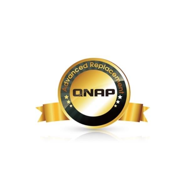 QNAP Advanced Replacement Service - Contratto di assistenza esteso - sostituzione anticipata delle parti - 3 anni - spedizione - tempo di risposta: 48 h - acquisto entro 60 giorni dall'acquisto del prodotto - per QNAP TS-877XU