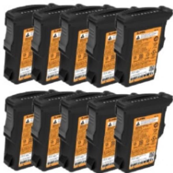 Zebra PowerPrecision+ - Batteria per palmare - Ioni di litio - 7000 mAh (pacchetto di 10) - per Zebra MC9300, MC9300-G