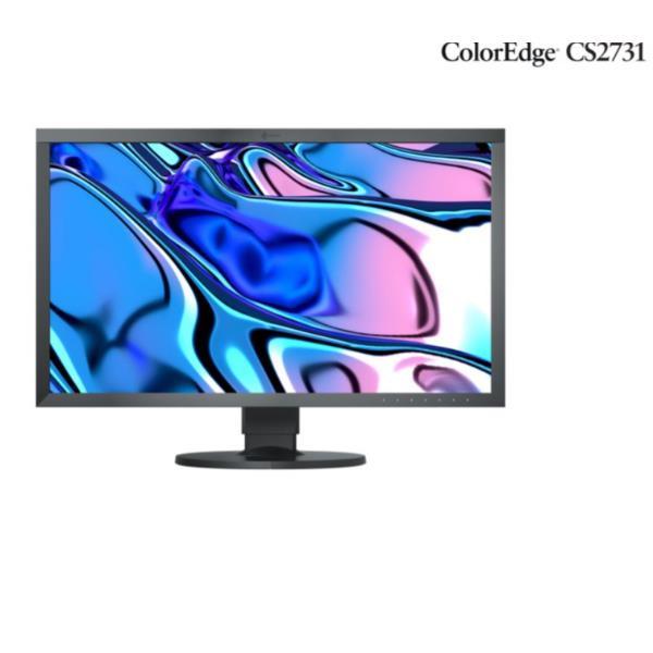 EIZO ColorEdge CS2731 - Monitor a LED - 27" - 2560 x 1440 WQHD @ 60 Hz - IPS - 350 cd/m² - 1000:1 - 10 ms - DisplayPort, HDMI, DVI-D, USB-C - nero