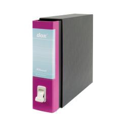 REXEL DOX 2 SAN FRANCISCO REGISTRATORE FORMATO PROTOCOLLO 285X350X80 mm COL. ROSA CONF 6 Pz.