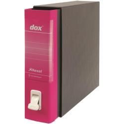 REXEL DOX 2 REGISTRATORE FORMATO PROTOCOLLO 285X350X80 mm COL. FUCSIA CONF 6 Pz.