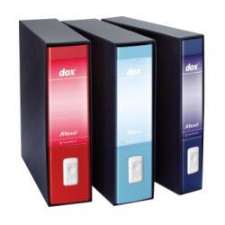 REXEL DOX 5 REGISTRATORE FORMATO PROTOCOLLO 285X350X50 mm COL. VERDE CONF 8 Pz.