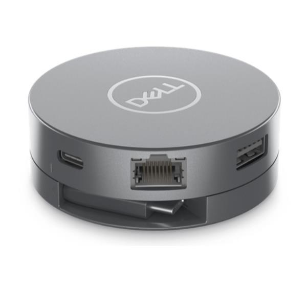 DELL DELLDA305Z DOCKING STATION 6-IN-1 DA USB-C A 2xUSB-A 3.1 1xHDMI 1xVGA 1XDISPLAYPORT 1xUSB-C 1X ETHERNET RJ-45 GREY