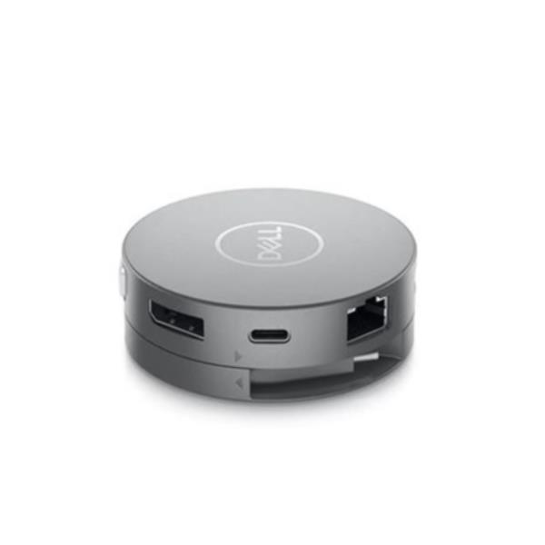 Dell Mobile Adapter DA310 - Docking station - USB-C - VGA, HDMI, DP, USB-C - GigE - per Latitude 3310, 3310 2-in-1, 5320 2-in-1, 5520, 7210 2-in-1, 7310, 7320 2-in-1, 7410, 7420 2-in-1, 7520, 9410 2-in-1, 9510; Precision Mobile Workstation 3560, 7550, 775