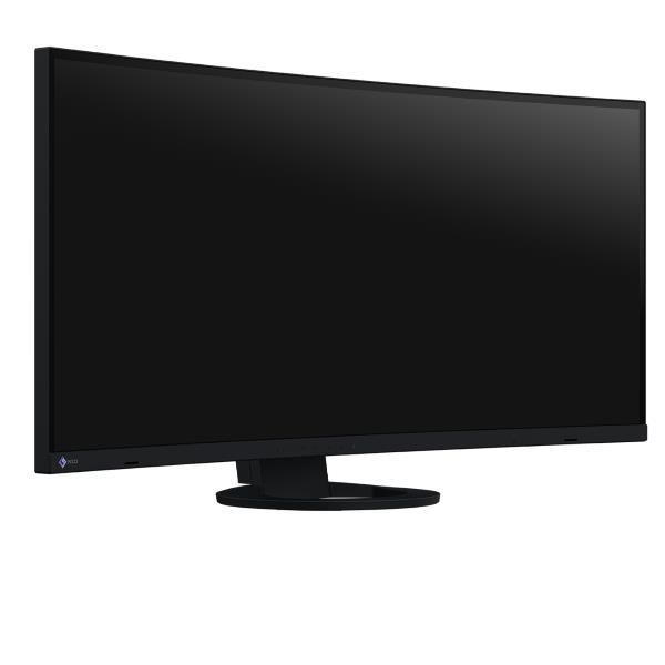 EIZO FlexScan EV3895-BK - Con FlexStand - monitor a LED - curvato - 37.5" - 3840 x 1600 UWQHD+ @ 61 Hz - IPS - 300 cd/m² - 1000:1 - 5 ms - 2xHDMI, DisplayPort, USB-C - altoparlanti - nero