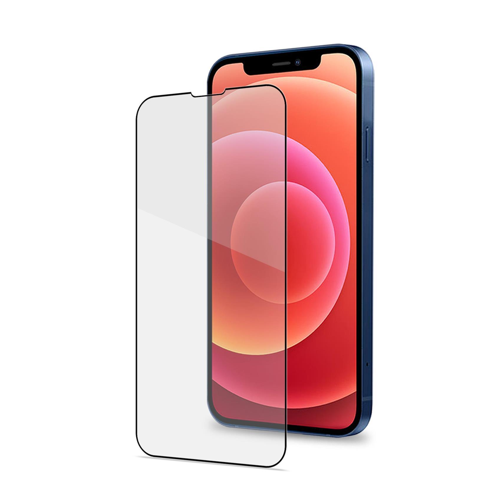 Celly Full Glass - Protezione per schermo per telefono cellulare - vetro - colore telaio nero - per Apple iPhone 13 Pro Max