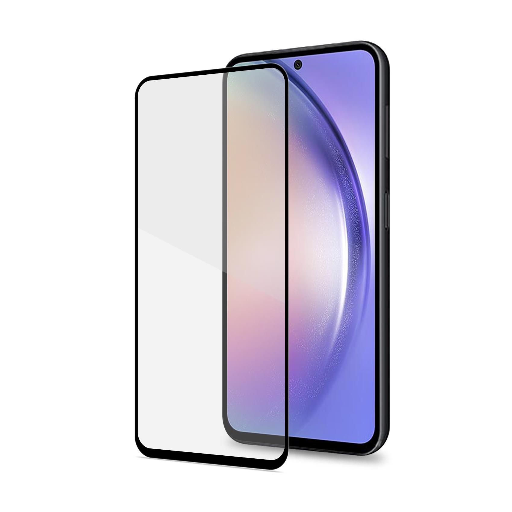Celly Full Glass - Protezione per schermo per telefono cellulare - vetro - colore telaio nero - per Samsung Galaxy A54 5G