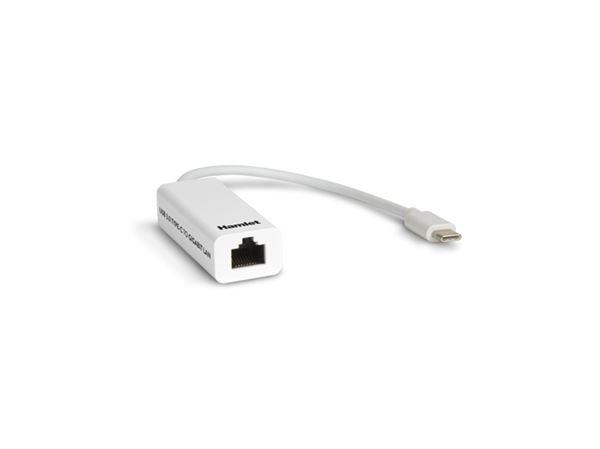 Hamlet HNU3GIGATC - Adattatore di rete - USB-C - Gigabit Ethernet