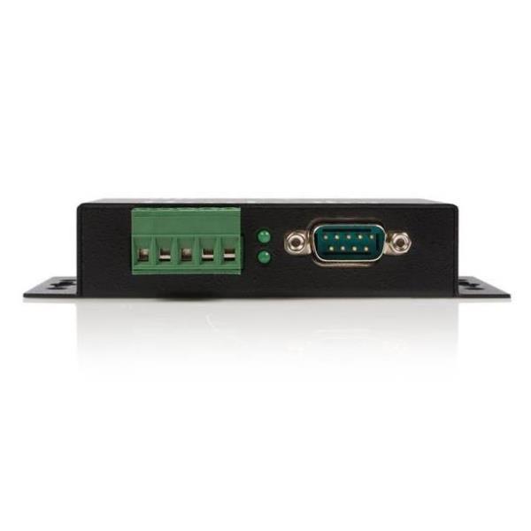 StarTech.com Adattatore seriale 1 porta USB a RS-422/RS-485 in metallo per industria con isolamento - Scheda seriale - USB - RS-422, RS-485 - nero