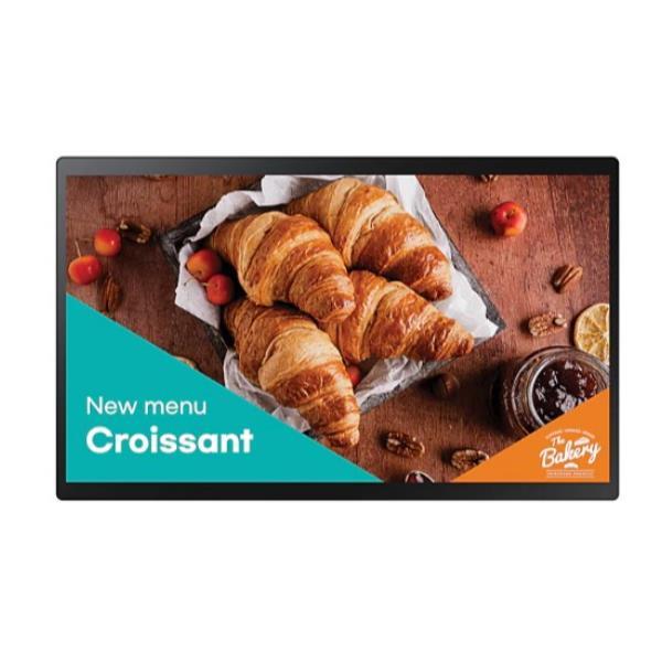 Samsung QB24C-T - 24" Categoria diagonale (23.8" visualizzabile) - QBC-T Series Display LCD retroilluminato a LED - segnaletica digitale interattiva - con touch screen (multi touch) - Tizen OS - 1080p (Full HD) 1920 x 1080 - LED Edge - nero