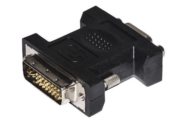 DIGITUS ADATTATORE DVI/VGA DA DVI 24+5 PIN MASCHIO A VGA 15P FEMMINA