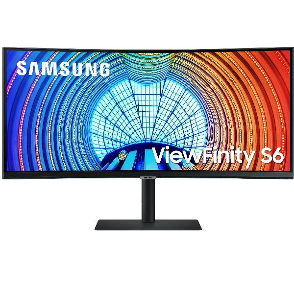 Samsung S34A650UXU - S65UA Series - monitor a LED - curvato - 34" - 3440 x 1440 UWQHD @ 100 Hz - VA - 300 cd/m² - 4000:1 - HDR10 - 5 ms - HDMI, DisplayPort, USB-C - nero