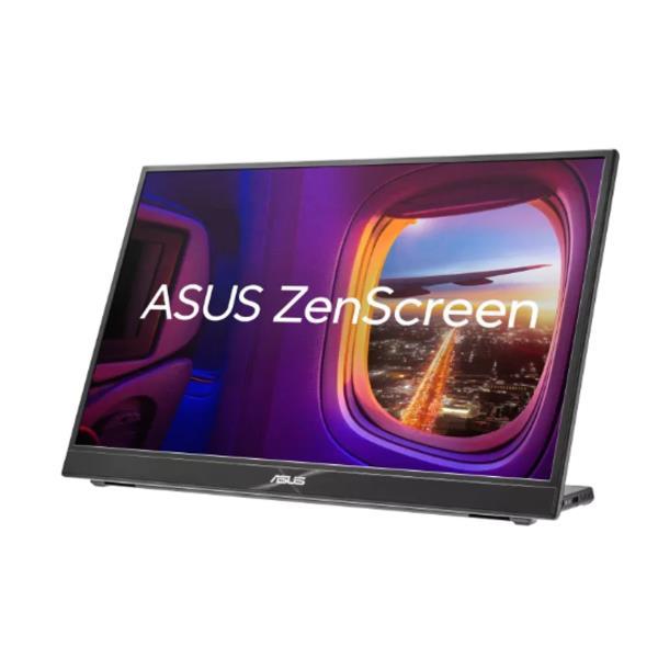 ASUS ZenScreen MB16QHG - Monitor a LED - 16" (15.6" visualizzabile) - portatile - 2560 x 1600 WQXGA @ 120 Hz - IPS - 500 cd/m² - 1200:1 - DisplayHDR 400 - 5 ms - HDMI, 2xUSB-C - grigio
