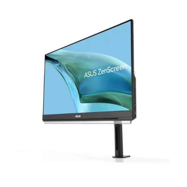 ASUS ZenScreen MB249C - Monitor a LED - 23.8" - portatile - 1920 x 1080 Full HD (1080p) @ 75 Hz - IPS - 250 cd/m² - 1000:1 - 5 ms - HDMI, 2xUSB-C - altoparlanti - nero