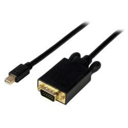 StarTech.com Cavo convertitore adattatore Mini DisplayPort a VGA da 91 cm - mDP a VGA 1920x1200 - Nero - Convertitore video - VGA - DisplayPort - nero
