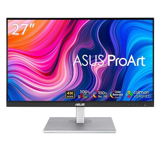 ASUS ProArt PA279CV - Monitor a LED - 27" - 3840 x 2160 4K @ 60 Hz - IPS - 350 cd/m² - 1000:1 - HDR10 - 5 ms - 2xHDMI, DisplayPort, USB-C - altoparlanti