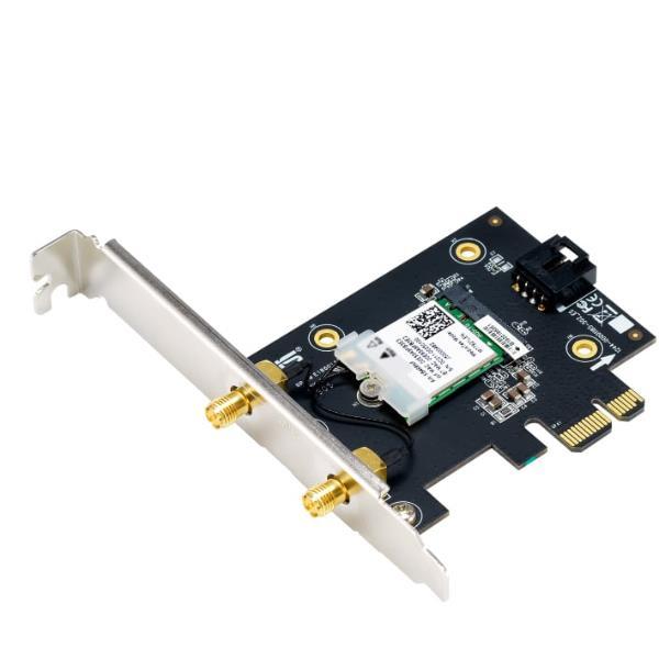 ASUS PCE-AXE5400 ADATTATORE DI RETE WI-FI 6E TRI BAND 2,4 GHz/5 GHz/6 GHz 2402 Mbit/s PCI EXPRESS