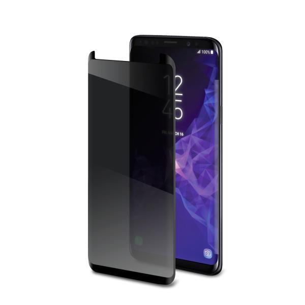 Celly PRIVACY3D790BK - Protezione per schermo per telefono cellulare - con filtro privacy - per Samsung Galaxy S9