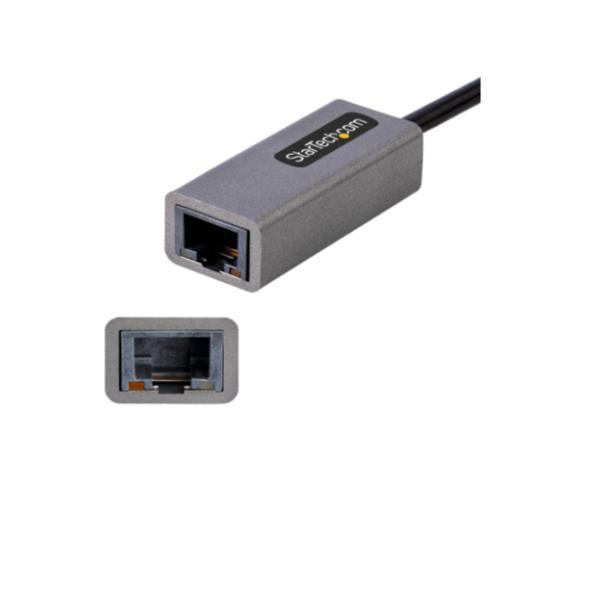 StarTech.com Adattatore USB Ethernet, Convertitore USB 3.0 a Ethernet 10/100/1000 Gigabit per Laptop, Cavo integrato 30 cm, Adattatore USB a RJ45, Scheda di Rete LAN esterna USB 3.0 (USB31000S2) - Adattatore di rete - USB 3.2 Gen 1 - Gigabit Ethernet x 1