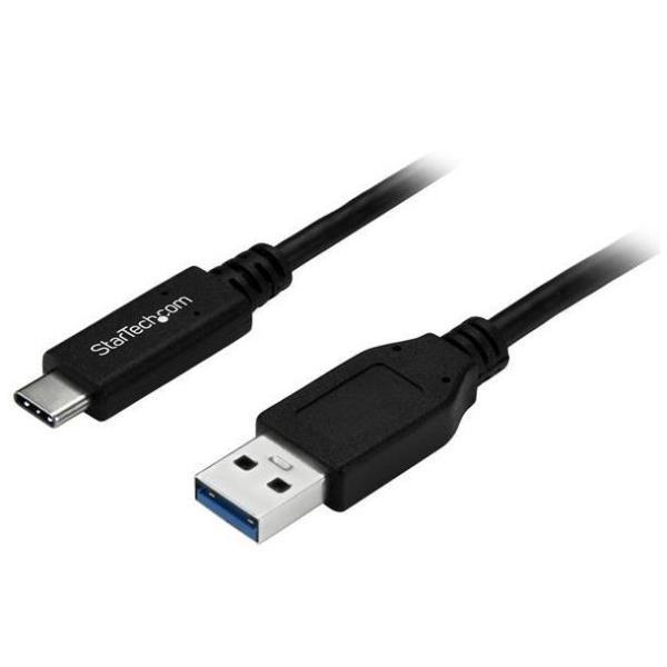 StarTech.com Cavo USB-A a USB-C - M/M - Cavo USB Tipo-C USB 3.0 da 1 m - Cavo USB - USB (M) a USB-C (M) - USB 3.0 - 1 m - nero - per P/N: HB30A3A1CST, HB30C3A1CST, HB30C5A2CSC, HB30C5A2CST, HBS304A24A, MST30C2HDPPD