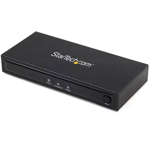 STARTECH ADATTATORE COMPOSITO S-V DEO A HDMI