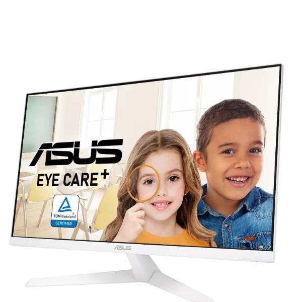 ASUS VY279HE-W - Monitor a LED - 27" - 1920 x 1080 Full HD (1080p) @ 75 Hz - IPS - 250 cd/m² - 1000:1 - 1 ms - HDMI, VGA