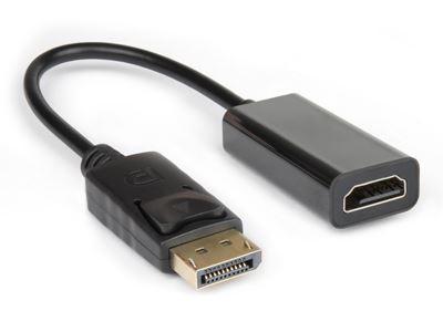 Hamlet XVADP-HDM - Adattatore video - DisplayPort maschio a HDMI femmina - supporto 1080p