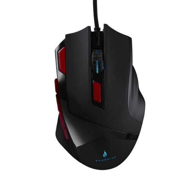Verbatim SureFire Eagle Claw - Mouse - per destrorsi - ottica - 9 pulsanti - cablato