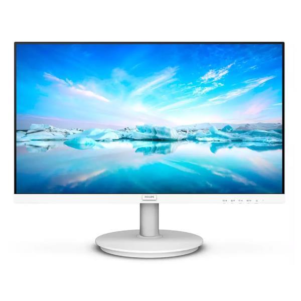 Philips V-line 271V8AW - Monitor a LED - 27" - 1920 x 1080 Full HD (1080p) @ 75 Hz - IPS - 250 cd/m² - 1000:1 - 4 ms - HDMI, VGA - altoparlanti - bianco testurizzato