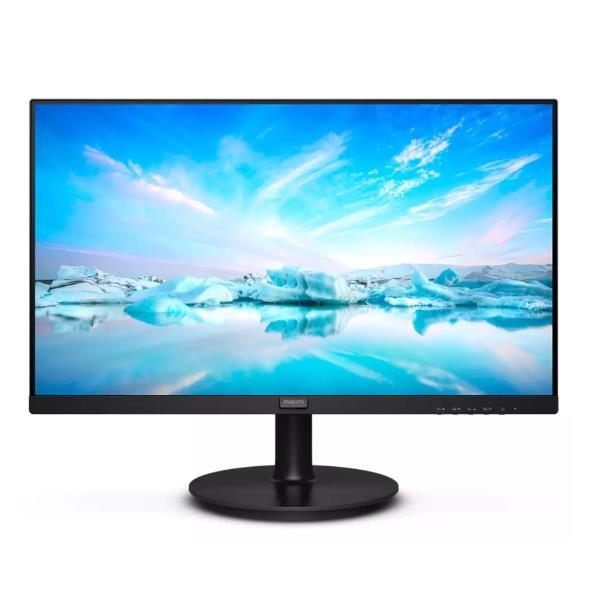 Philips V-line 271V8LAB - Monitor a LED - 27" - 1920 x 1080 Full HD (1080p) @ 100 Hz - VA - 250 cd/m² - 4000:1 - 4 ms - HDMI, VGA - altoparlanti - nero testurizzato