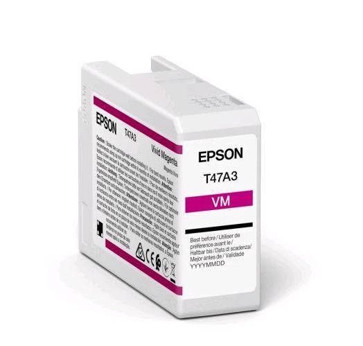 Epson T47A3 - 50 ml - magenta Vivid - originale - cartuccia d'inchiostro