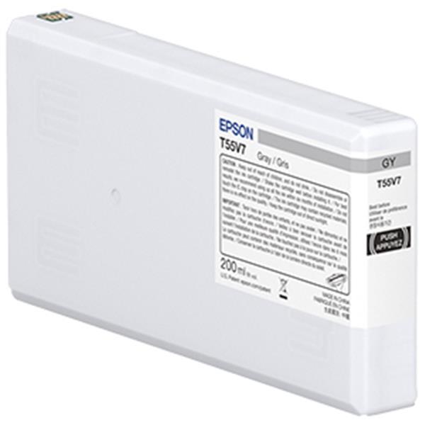 Epson T55W7 - 200 ml - grigio - originale - cartuccia d'inchiostro