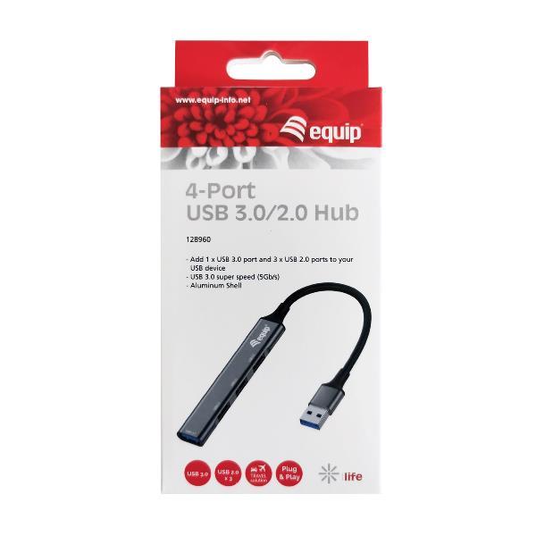 CONCEPTRONIC 4-PORT USB 3.0/2.0 HUB
