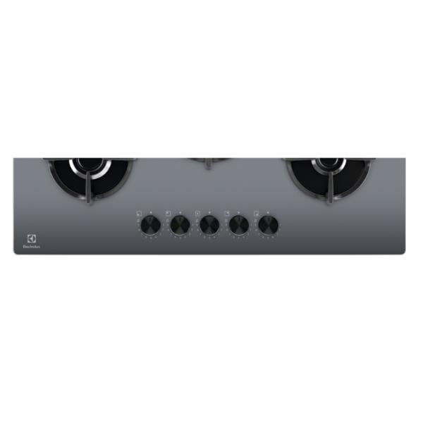 Electrolux Serie 600 EGG75372M - Piano cottura a gas - 5 piastre - Nicchia - larghezza: 56 cm - prof. 48 cm - a specchio