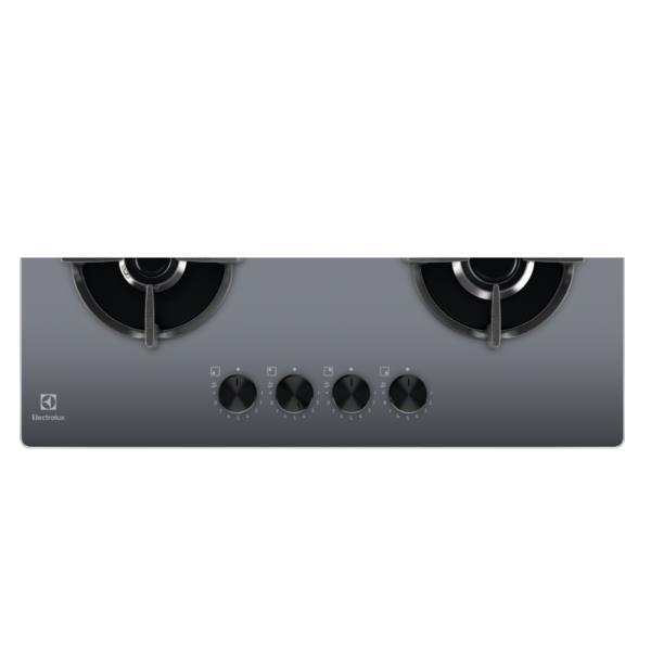 Electrolux Serie 600 EGG64272M - Piano cottura a gas - 4 piastre - Nicchia - larghezza: 56 cm - prof. 48 cm - a specchio