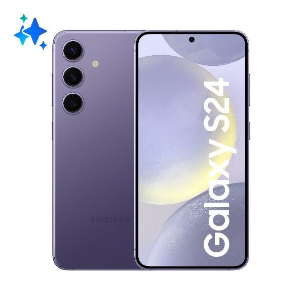 SAMSUNG S921 GALAXY S24 5G 6.2" FHD+ OCTA CORE 256GB RAM 8GB 5G Ai INTELLIGENZA ARTIFICIALE ITALIA COBALT VIOLET