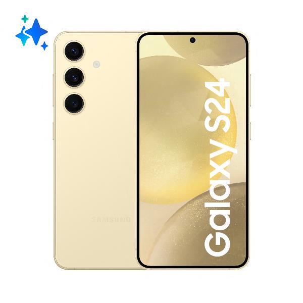 SAMSUNG S921 GALAXY S24 5G 6.2" FHD+ OCTA CORE 128GB RAM 8GB 5G Ai INTELLIGENZA ARTIFICIALE ITALIA AMBER YELLOW
