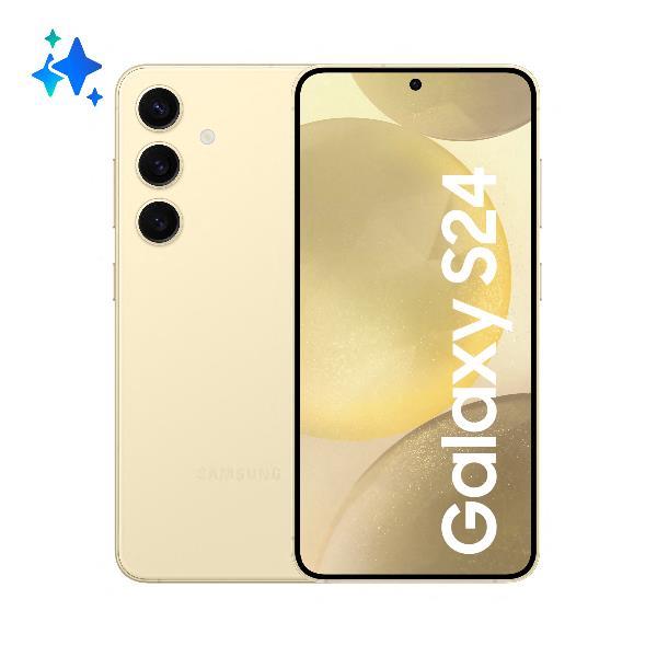 SAMSUNG S921 GALAXY S24 5G 6.2" FHD+ OCTA CORE 256GB RAM 8GB 5G Ai INTELLIGENZA ARTIFICIALE ITALIA AMBER YELLOW