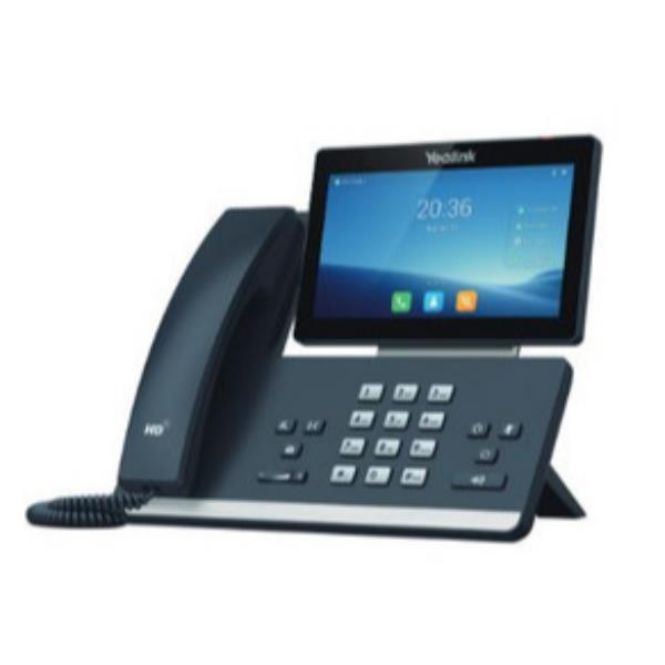 Yealink SIP-T58W - Telefono VoIP - con interfaccia Bluetooth con ID chiamante - 10 partecipanti capacità di chiamata - SIP, SIP v2, SRTP, RTCP-XR, VQ-RTCPXR - grigio classico