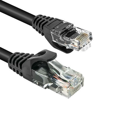 VULTECH CAVO ETHERNET UTP CAT.6 NON SCHERMATO 50cm NERO