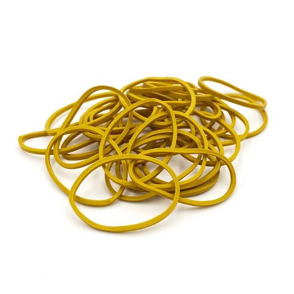 Elastico fettuccia - diametro 15 x 0,8 cm - 1 kg - gomma - verde - Lebez